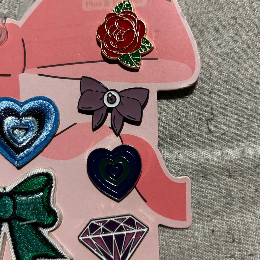 Embroidered Patch and Enamel PinSet - Picture 2 of 5